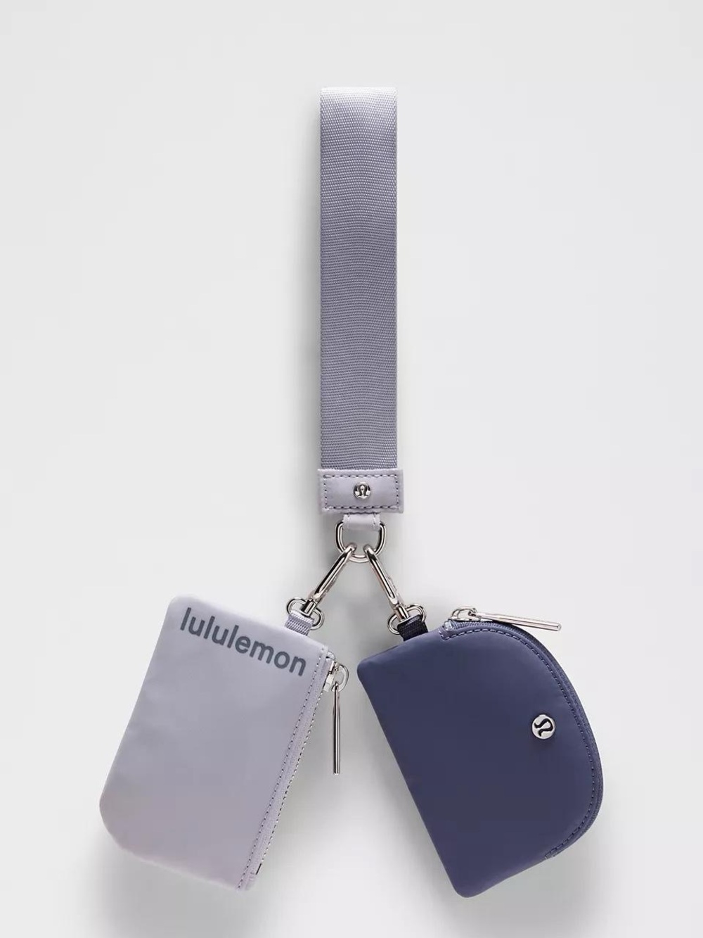 Lululemon Dual Pouch Wristlet- Faint Lavender/Grape Mist